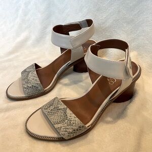 Snake skin heels